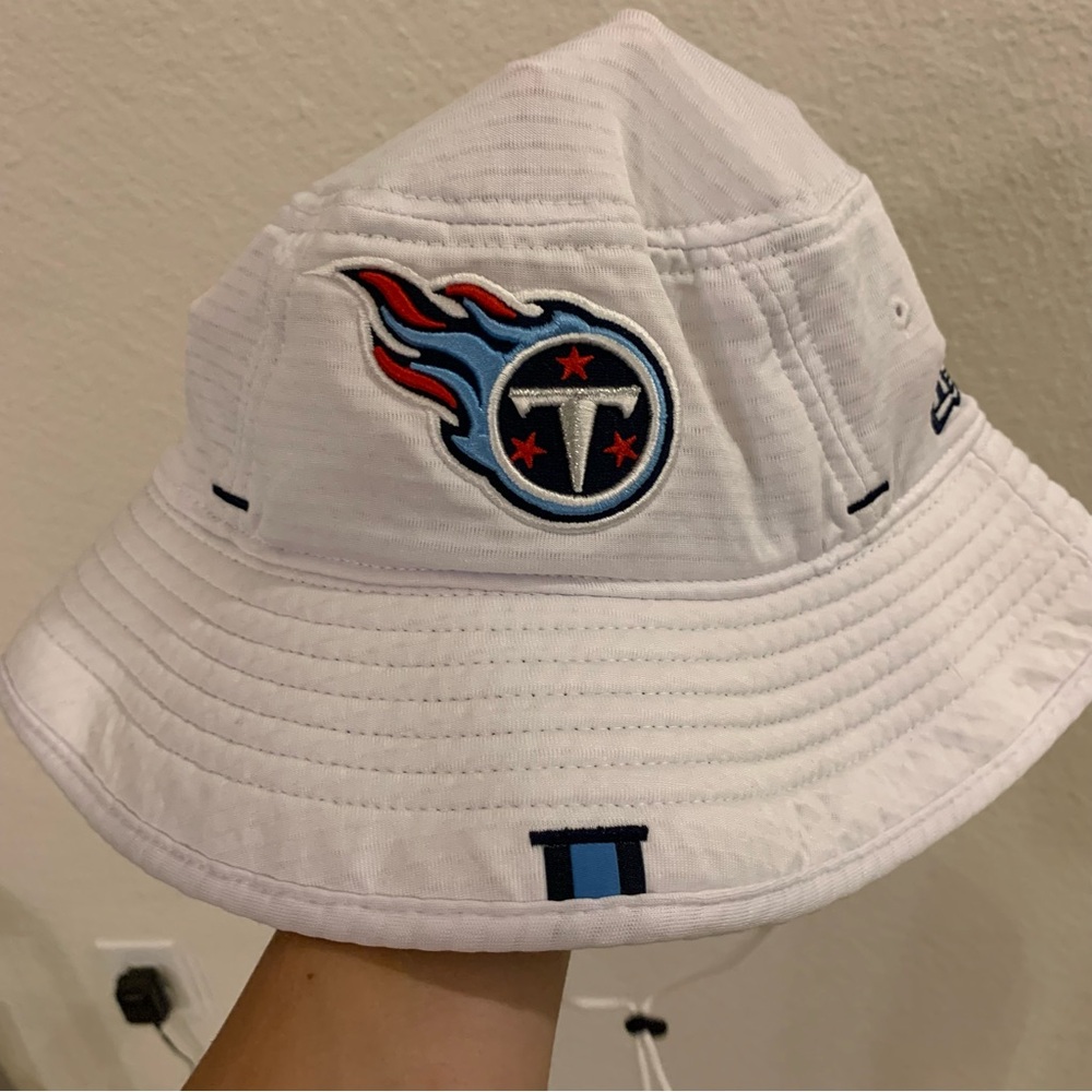 New Era Titans White Bucket Hat Pro Bowl